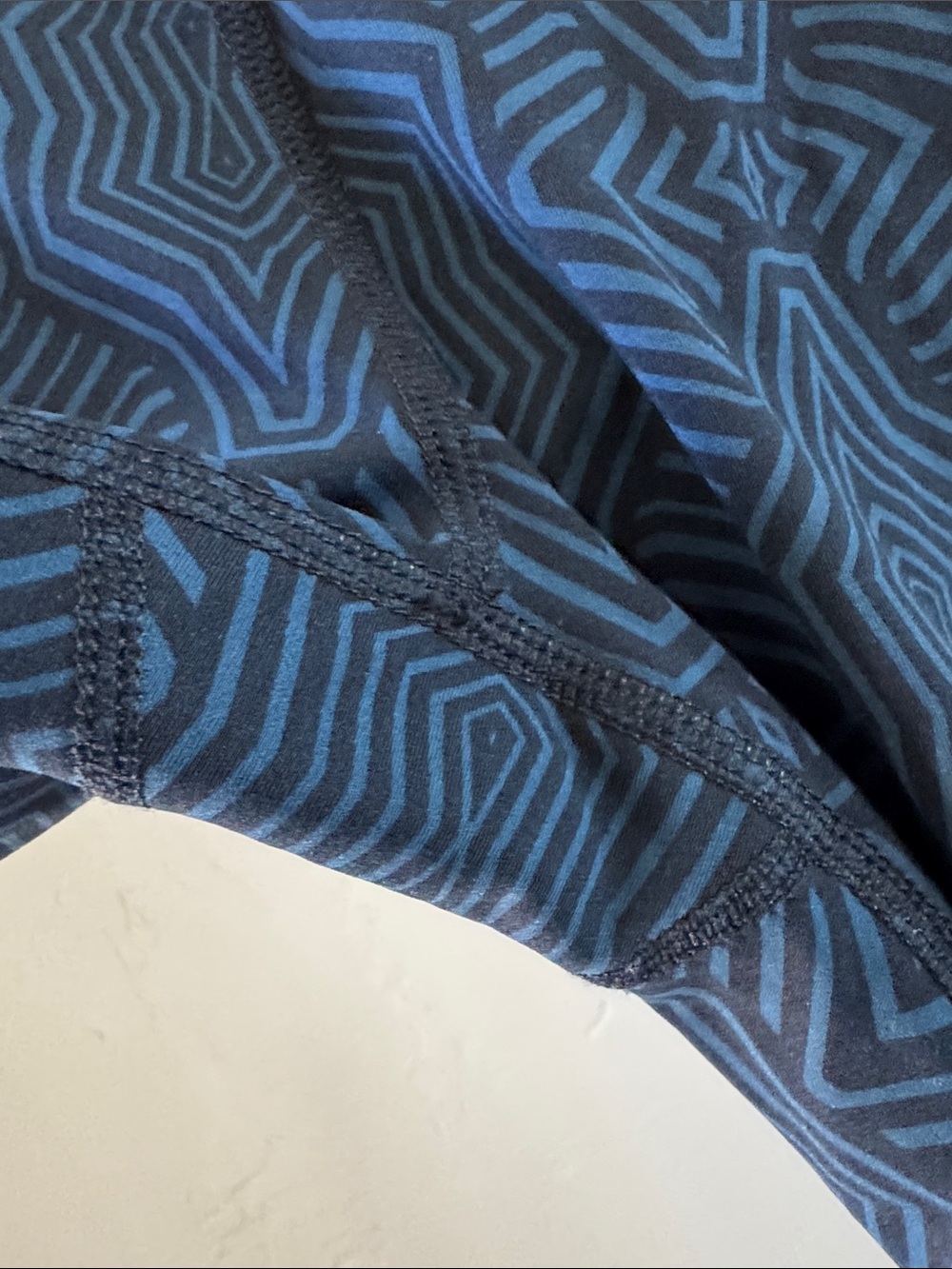 Sweaty Betty Navy Geometric Leggings - Picture 4 of 7